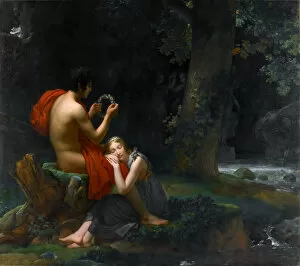 Erotic Collection: Daphnis and Chloe. Artist: Gerard, Francois Pascal Simon (1770-1837)