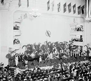 Grand Piano Prints: D.A.R. Convention, 1920. Creator: Harris & Ewing