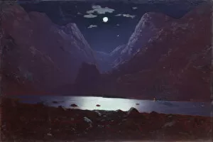 Caucasian Mountains Gallery: The Darial Gorge. Artist: Kuindzhi, Arkhip Ivanovich (1842-1910)