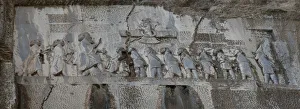 Limestone Prints: Darius I the Great. The Behistun Inscription, 6th century BC. Artist: Assyrian Art