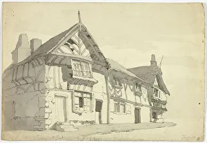 Half Timbered Prints: Darlington, 1805/10. Creator: Henry Cave