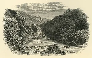 On the Dart, Lovers Leap, c1890. Creator: Unknown