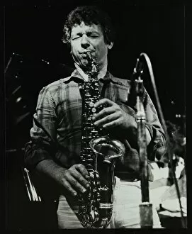 Alto Saxophonist Collection: The Daryl Runswick Quartet in concert at The Stables, Wavendon, Buckinghamshire, 1981
