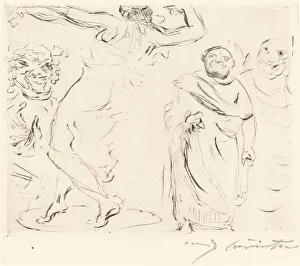 Das Gastmahl des Trimalchio: pl. XI (The Banquet of Trimalchio: pl. XI), 1919 Das Gastmahl des Trimalchio: pl. XI (The Banquet of Trimalchio: pl. XI), 1919