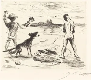 Das Gastmahl des Trimalchio: pl. VII (The Banquet of Trimalchio: pl. VII), 1919