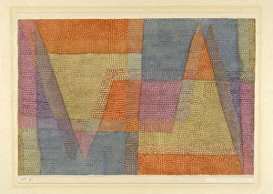 Zentrum Paul Klee Prints: Das Licht und die Scharfen (La lumiere et les aretes), 1935. Creator: Klee