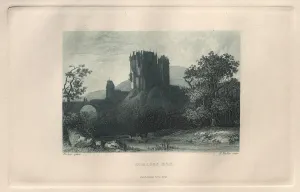 Das Malerische und Romantische Rheinland: Schloss Elz, 1928. Creator: Henry Winkles (British