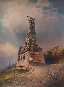 Ominous Prints: Das Niederwalddenkmal, 1923. Creator: Nikolai of Astudin