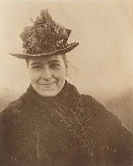 A Daughter of the Marshland, 1890-1891, printed 1893. Creator: Dr Peter Henry Emerson