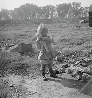 Hooverville Prints: Daughter of a migrant fruit worker