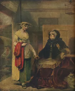 Francis Wheatley Prints: The Daughters Departure, 18th century, (1921)