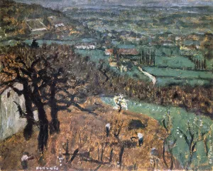 Horizon Prints: Dauphine Landscape, c1899. Artist: Pierre Bonnard