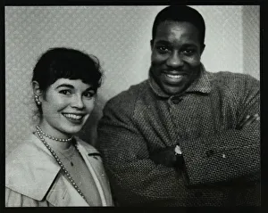 Colston Hall Gallery: Dave Brubeck Quartet bassist Eugene Wright, Colston Hall, Bristol, 1958