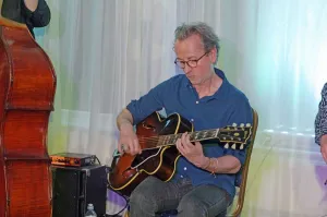 Dave Kelbie, Watermill Jazz Club, Dorking, Surrey, 28 May 2019. Creator: Brian O Connor