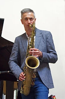 Saxophone Player Collection: Dave O Higgins, Darius Brubeck Quartet, NJA Fundraiser, Loughton Methodist Church