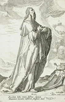 Matham Jacob Prints: David, 1589. Creator: Jacob Matham