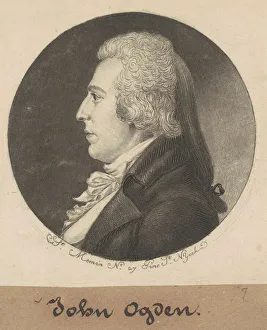 Federalist Prints: David A. Ogden, 1798. Creator: Charles Balthazar Julien Fevret de Saint-Memin