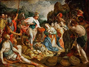 Abigail Collection: David and Abigail, ca. 1575
