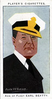 Ritchie Prints: David Beatty, 1st Earl Beatty, admiral, 1926. Artist: Alick P F Ritchie