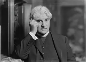 Producer Prints: David Belasco, portrait photograph, 1918 Apr. 6. Creator: Arnold Genthe