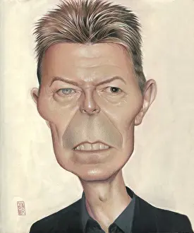 Music Industry Prints: David Bowie. Creator: Dan Springer