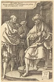 David Collection: David Casting Off His Robes at the News of the Death of His Son, 1540