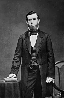 Gold Rush Prints: David Colbreth Broderick of California, between 1855 and 1865. Creator: Unknown
