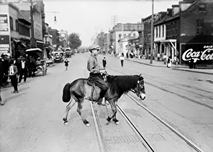 Tram Line Prints: David Coxey, 1914. Creator: Harris & Ewing. David Coxey, 1914. Creator: Harris & Ewing