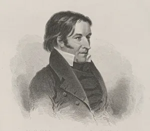 Durand Collection: David Crockett, ca. 1836. ca. 1836. Creator: Asher Brown Durand
