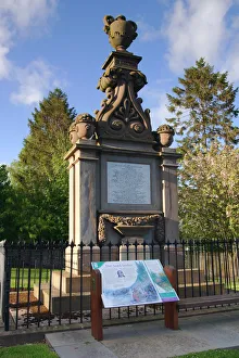 Perth And Kinross Prints: David Douglas Memorial, Scone, Perth and Kinross, Scotland