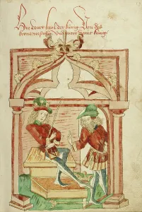 Saul Prints: David Enthroned and Saul Departing; Barlaam und Josaphat