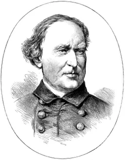 David Farragut, Union naval officer of the American Civil War, (c1880)