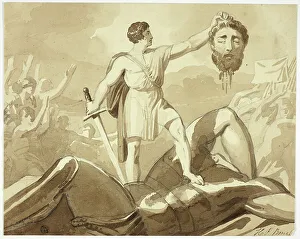 Goliath Prints: David and Goliath, n.d. Creator: Henry Pierce Bone