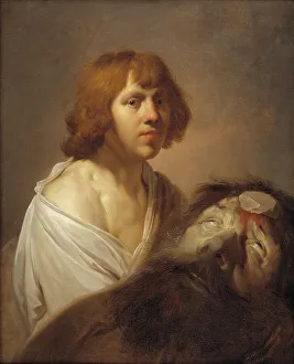 Backer Prints: David with the Head of Goliath, 1623-1651. Creator: Jacob Adriaensz. Backer