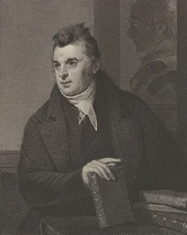 Sully Thomas Prints: David Hosack, M. D. F. R. S. 1834. Creator: Asher Brown Durand