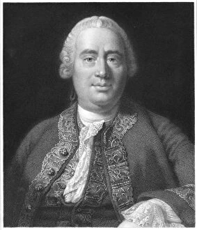 David Hume, Scottish philosopher, historian and economist, 1837