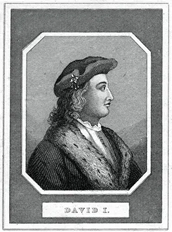 David I Prints: David I, King of Scotland
