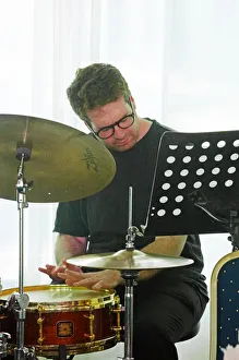 David Ingamells, Watermill Jazz Club, Dorking, Surrey, UK, 14 May 2019. Creator: Brian O Connor