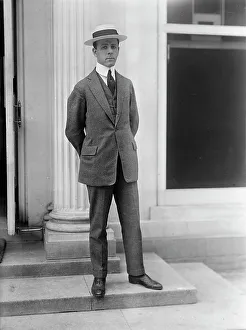 Eton Collar Prints: David Lawrence, 1917. Creator: Harris & Ewing