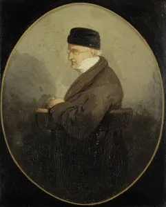David Pierre Giottino Humbert de Superville (1770-1849), Painter and Writer, c.1840-c.1849. Creator: Jacobus Ludovicus Cornet