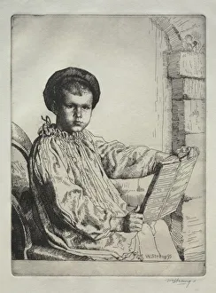 David R. Strang, 1895. Creator: William Strang (British, 1859-1921)