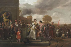 David Returning Victorious after Defeating Goliath and the Philistines, 1671. Creator: Jan Steen