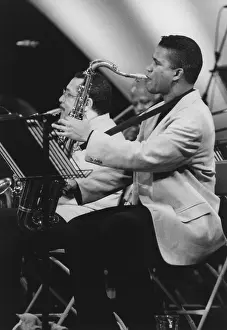 Saxophone Prints: David Sanchez, Slide Hampton's Jazz Masters, North Sea Jazz Festival, 1993