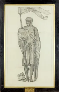 Burne Jones Edward Prints: David of Scotland, Earl of Huntingdon, 1888. Creator: Sir Edward Coley Burne-Jones