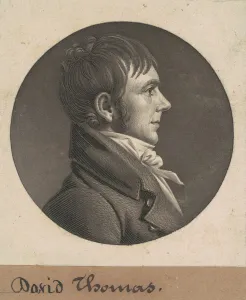 David Thomas, 1807. Creator: Charles Balthazar Julien Fevret de Saint-Memin