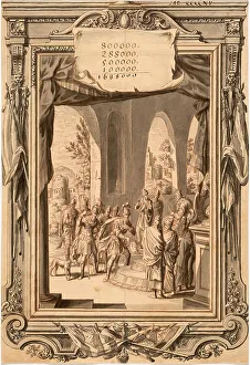 Census Prints: David's Census. Creator: Füssli, Johann Melchior (1677-1736)