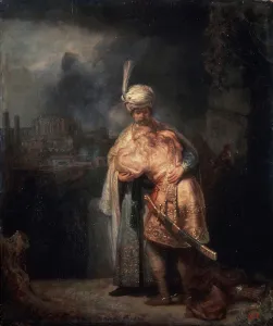 Davids Farewell to Jonathan, 1642. Artist: Rembrandt Harmensz van Rijn