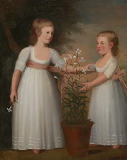 Purity Prints: The Davis Children (Eliza Cheever Davis and John Derby Davis), 1795