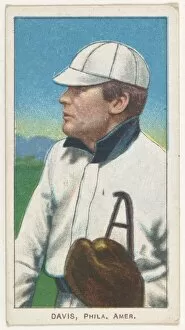 American League Collection: Davis, Philadelphia, American League, from the White Border series (T206) for the Ameri