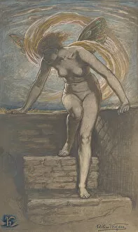 Vedder Elihu Gallery: Dawn, 1898. Creator: Elihu Vedder